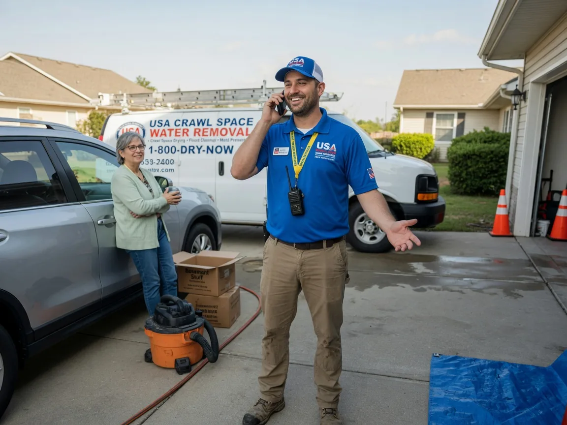 Crawl Space Water Removal Onekama, MI FAQs